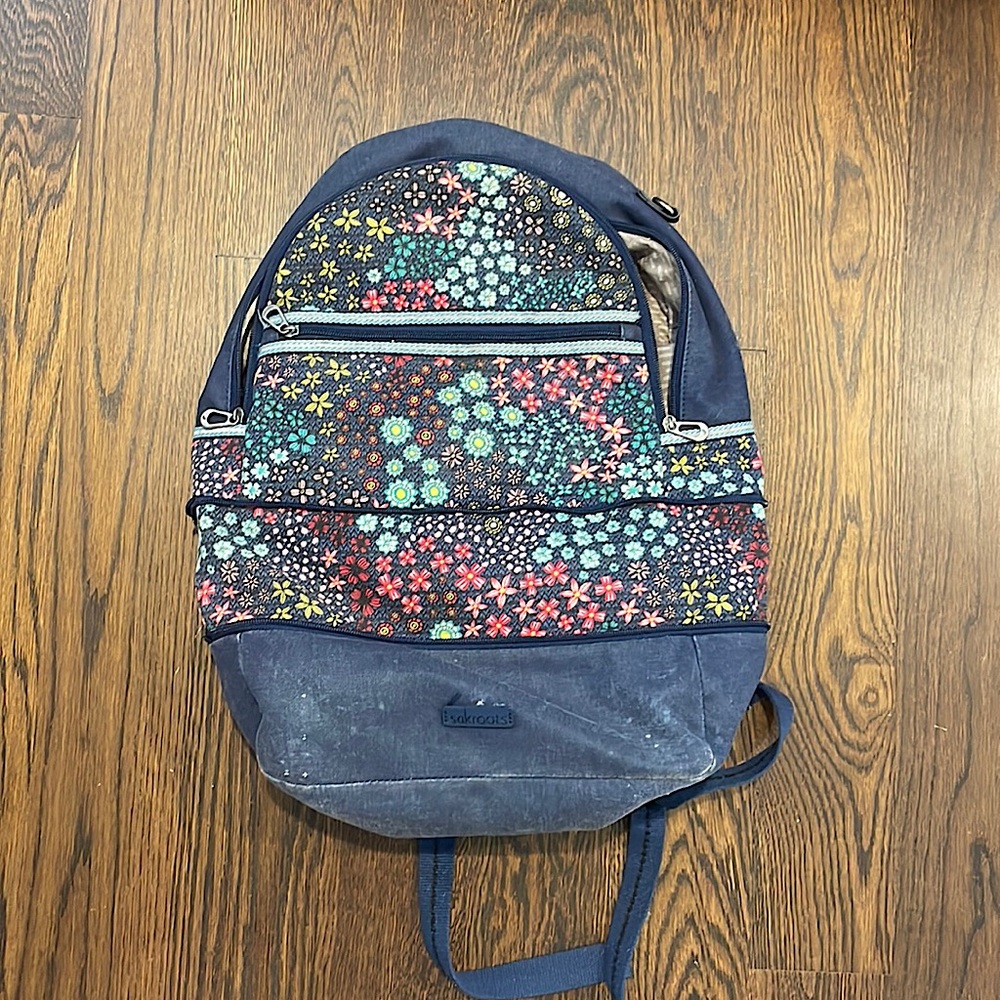 sakroots floral backpack